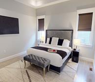 3 Primary Bedroom Queen Mattress Fully Furnished Short Term Townhouse Rental Dartmouth NS