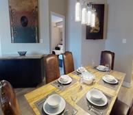 Dining Room Fully Furnished Apartment Suite Burlington