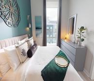 Master Bedroom Queen Mattress Fully Furnished Apartment Suite Dartmouth NS
