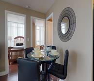 Dining Room Fully Furnished Apartment Suite Mississauga