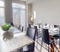 Dining Room Fully Furnished Apartment Suite Oakville