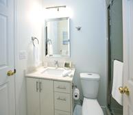 Master Bathroom Walk In Shower Fully Furnished Apartment Suite Scarborough