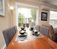 Dining Room Fully Furnished Apartment Suite St. John’s Newfoundland
