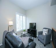 Living Room Free WiFi Fully Furnished Apartment Suite Kleinburg #12