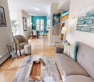 Living Room Free WiFi Fully Furnished Apartment Waterview Suite Halifax NS