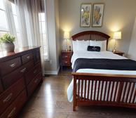Master Bedroom King Mattress Fully Furnished Apartment Suite Brampton