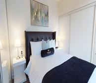 Bedroom Queen Mattress Fully Furnished Apartment Suite North York