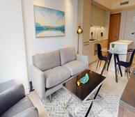 One Burrard - Living Room