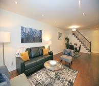 Living Room Free WiFi Fully Furnished Apartment Suite Scarborough
