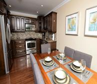 Kitchen and Dining Room Fully Equipped Five Appliances Stainless Steel Halifax, NS