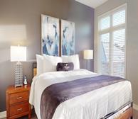Principal Bedroom King Mattress Fully Furnished Apartment Suite Oakville
