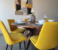 Dining Room Fully Furnished Apartment Suite Toronto East