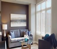 Living Room Free WiFi Fully Furnished Apartment Suite Oakville