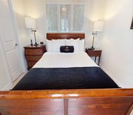Principal Bedroom Queen Mattress Fully Furnished Apartment Suite Oakville