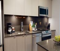 Kitchen Fully Equipped Five Appliances Stainless Steel Oakville