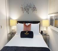 Second Bedroom Queen Mattress Fully Furnished Apartment Suite Midtown Toronto