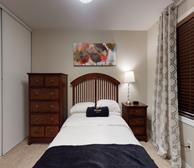 Second Bedroom Queen Mattress Fully Furnished Apartment Suite Ottawa