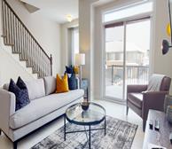 Living Room Free WiFi Fully Furnished Apartment Suite Ottawa