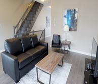 Living Room Free WiFi Fully Furnished Apartment Suite Oakville