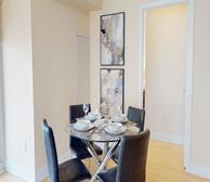 Dining Room Fully Furnished Apartment Suite Toronto