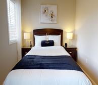 Master Bedroom Queen Mattress Fully Furnished Apartment Suite Milton