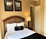 Second Bedroom Queen Mattress Fully Furnished Apartment Suite Mississauga
