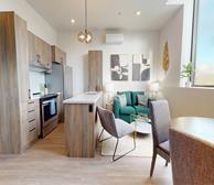4. Open Space Living Room Dining Room Fully Furnished Residence Suite St. John’s Newfoundland