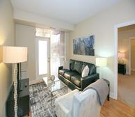 Living Room Free WiFi Fully Furnished Apartment Suite Markham