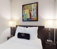 Bedroom Queen Mattress Fully Furnished Apartment Suite Toronto