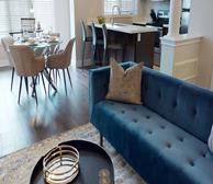 Living Room Free WiFi Fully Furnished Apartment Suite Oakville