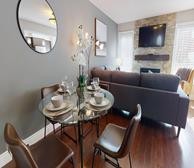 Dining Room Fully Furnished Apartment Suite Milton