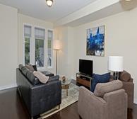 Living Room Free WiFi Fully Furnished Apartment Suite Pickering