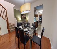 Dining Room Fully Furnished Apartment Suite Ottawa