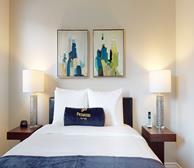 Principal Bedroom Queen Mattress Fully Furnished Apartment Suite Orleans