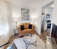 Living Room Temporary Housing Bedford Fully Furnished Townhouse Waterview Dartmouth NS