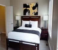 Master Bedroom Queen Mattress Fully Furnished Apartment Suite Oakville