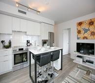 Kitchen Fully Equipped Five Appliances Stainless Steel Midtown Toronto