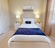 Principal Bedroom Queen Mattress Fully Furnished Apartment Suite Kanata