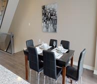 Dining Room Fully Furnished Apartment Suite Oakville