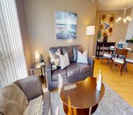 Spectrum Condos - Furnished Living Room 2
