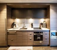 Yates on Yates #1404 Fully Furnished Suite Living Area