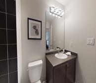 Bathroom Soaker Tub Fully Furnished Apartment Suite Oakville