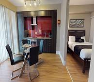 Dining Room Fully Furnished Apartment Suite Toronto