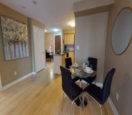 Dining Room Fully Furnished Apartment Suite Mississauga