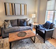 Living Room Free WiFi Fully Furnished Apartment Suite Markham