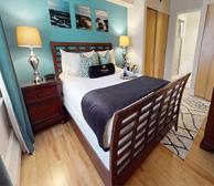 Master Bedroom Queen Mattress Fully Furnished Apartment Suite Halifax NS