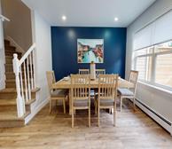4 Dining Room Living Room Open Concept Kitchen Fully Furnished Apartment Suite Bedford NS