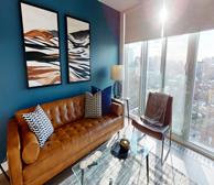 Living Room Free WiFi Fully Furnished Apartment Suite Downtown Toronto