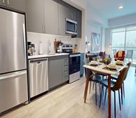 Kitchen Fully Equipped Five Appliances Stainless Steel Gatineau