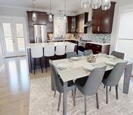4 Dining Room Living Room Open Concept Kitchen Fully Furnished Townhouse Dartmouth NS